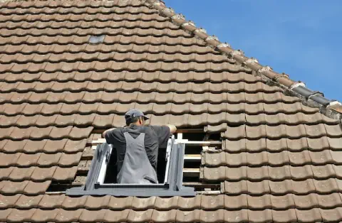 Pose de velux - Bailly